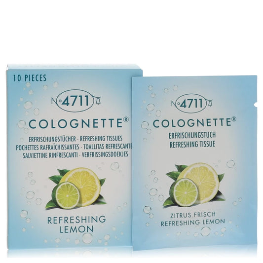 4711 Colognette Refreshing Lemon Box Of 10 Refreshing Tissues By 4711 '-- Box Of 10 Refreshing Tissues