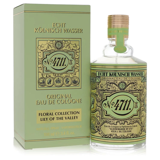 4711 Floral Collection Lily Of The Valley Eau De Cologne Spray (Unisex) By 4711 3.4 oz Eau De Cologne Spray