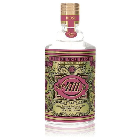 4711 Floral Collection Rose Eau De Cologne Spray (Unisex Tester) By 4711 3.4 oz Eau De Cologne Spray