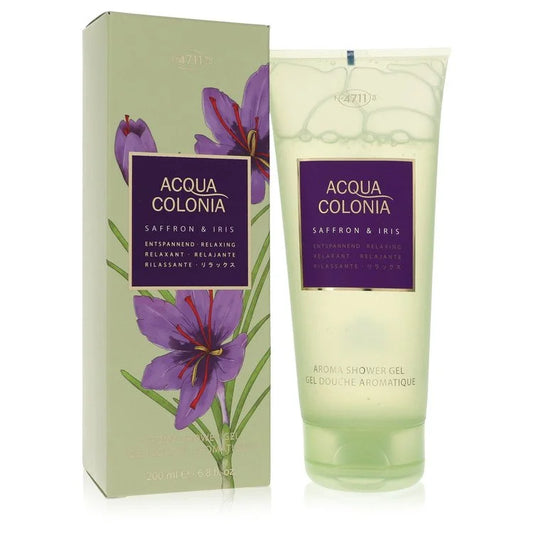 4711 Acqua Colonia Saffron & Iris Shower Gel By 4711 6.8 oz Shower Gel