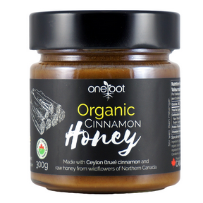 OneRoot   Organic Cinnamon Honey 300g