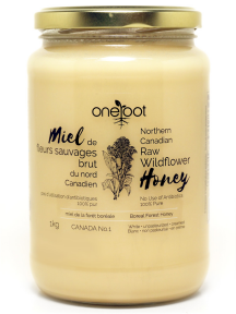Oneroot   Honey   Northern Canadian Raw Wildflower Honey1000G