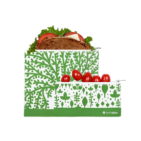 Lunchskins-Reusable Bag Set, Zip Tree
