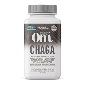 OM Mushroom   Chaga Mushroom 667mg 75caps