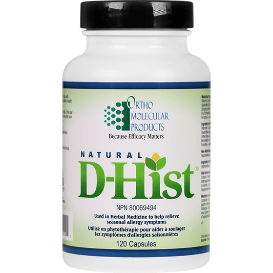 Ortho Molecular   Natural D-Hist   120 CT