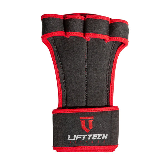 LIFT TECH FITNESS   PRO PALM PAD   RED / GRAY / BLACK   S/M