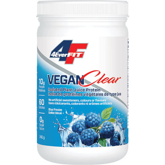 PrairieNaturals   100% Vegan Clear Protein - Blue Freeze   15 servings