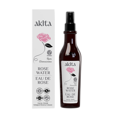 AKITA   All Natural Rose Water, 250ml
