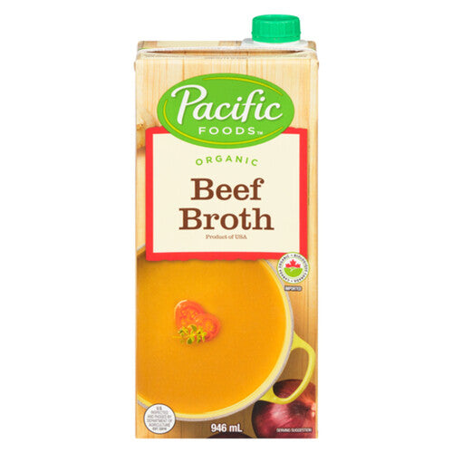 PACIFIC BROTHS - Beef Broth, Organic    946ml