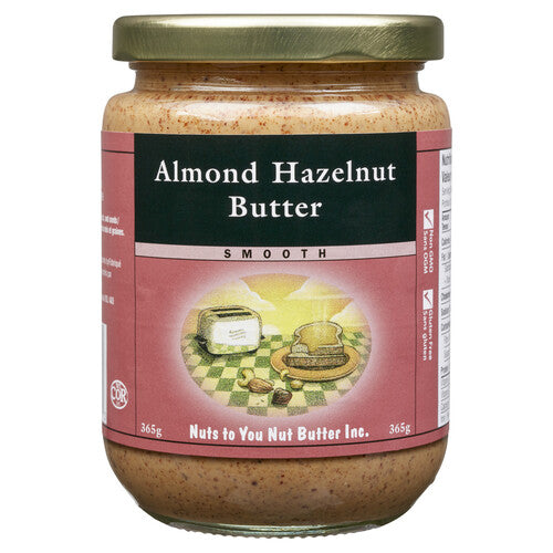 NUTS TO YOU    Almond Hazelnut Smooth 365g