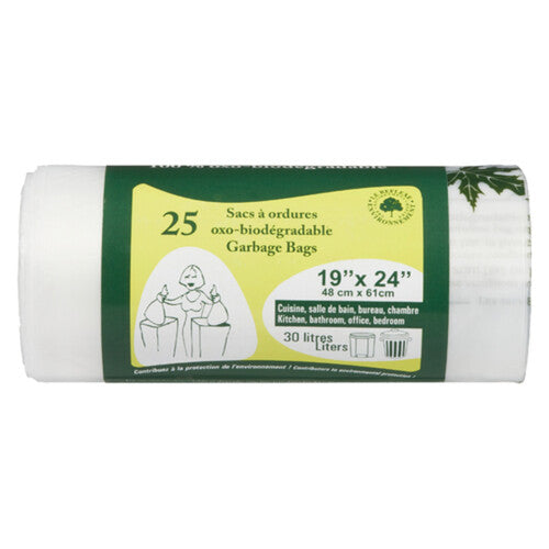 NATURSAC - Garbage Bags, Biodegradable (30L)    25bg