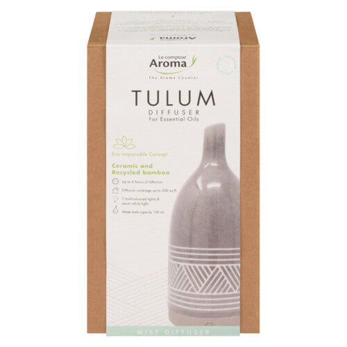 LE COMPTOIR AROMA    Ultrasonic Diffuser for Essential Oils    LE COMPTOIR AROMA    Ultrasonic Diffuser for Essential Oils    Tulum Ultrasonic Diffuser