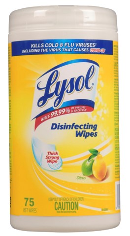 Lysol Disinfecting Wipes - Citrus
