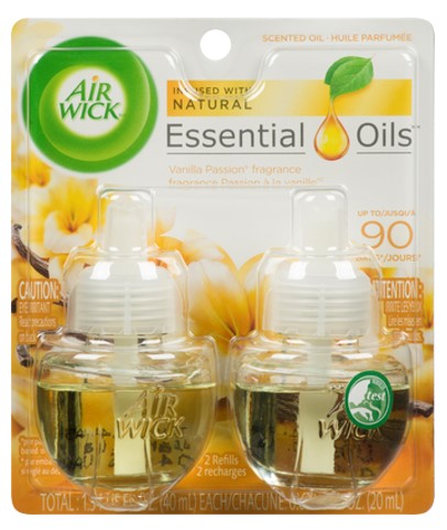 Airwick Essential Oils Refills - Vanilla Passion