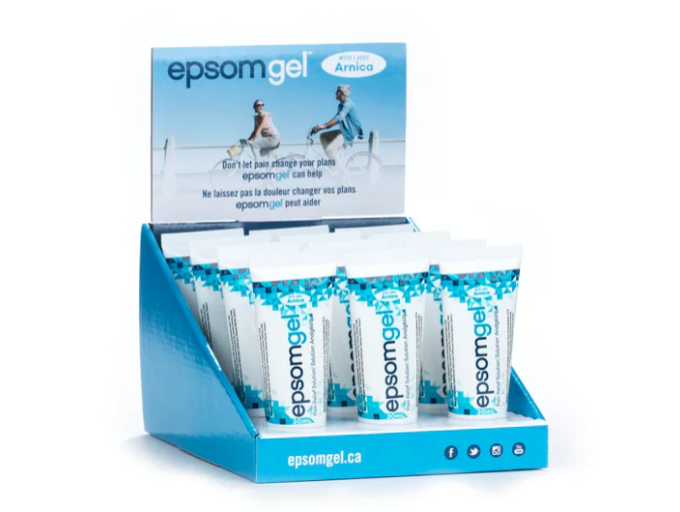 EPSOM GEL *    Epsomgel Counter Disp 30ml12pk