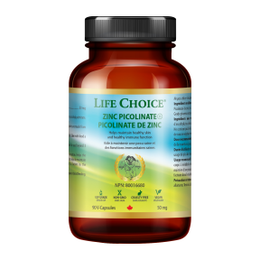 LIFE CHOICE   Zinc Picolinate 50mg, 90vcaps