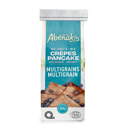 Abernaki Mill - NEW BRAND!   Organic Pancake Multigrain Mix   500 g
