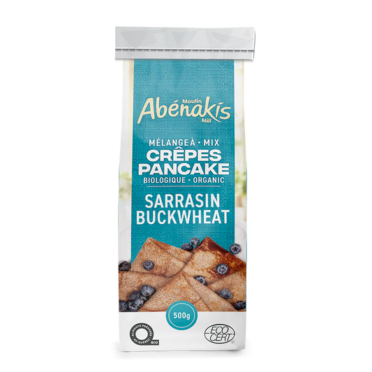 Abernaki Mill - NEW BRAND!   Organic Pancake Buckwheat Flour Mix   500 g