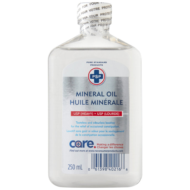 MINERAL OIL HEAVY PSP RWP 250ML LIQUID