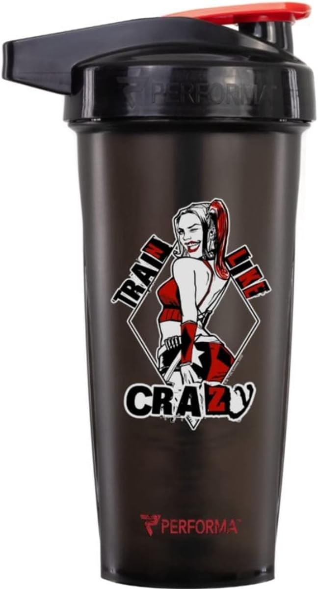 PerfectShaker   Villain Series Harley Quinn Activ Shaker Cup, 800ml