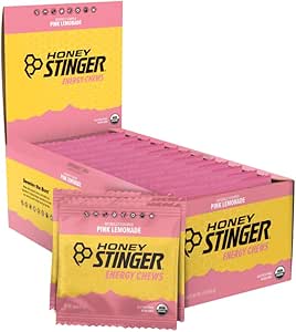 HONEY STINGER - Pink Lemonade Chews, Organic      50g