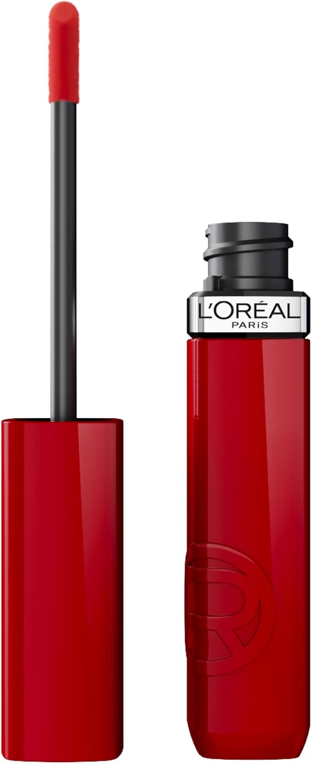LOREAL INFALLIBLE LAQUE LIPSTICK LE ROUGE PARIS pack of 2