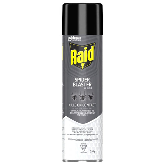RAID SPIDER BLASTER 350G AEROSOL pack of 12