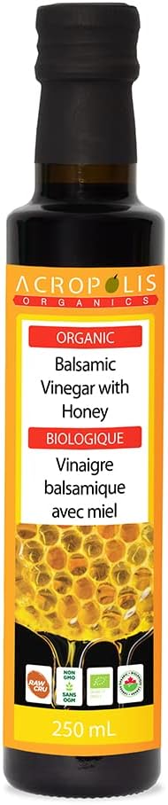 Acropolis Organics   Organic Vinegars   Balsamic Vinegar With Honey250ML