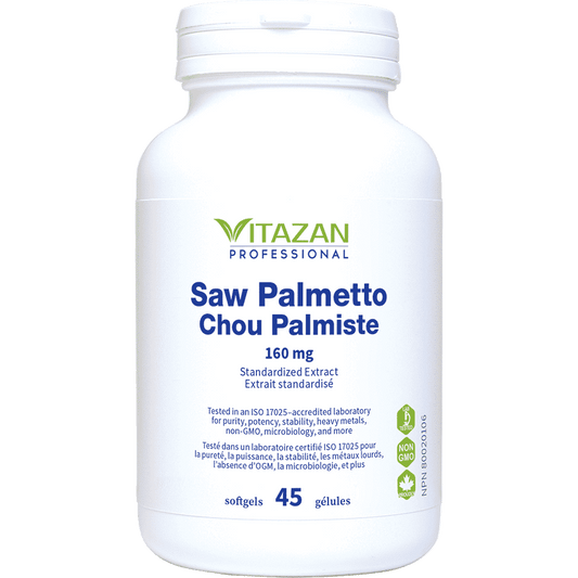 Vitazan    Saw Palmetto (160 mg · Standardized Extract) 45 softgels