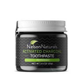 Nelson Naturals   Activated Charcoal Peppermint 93g