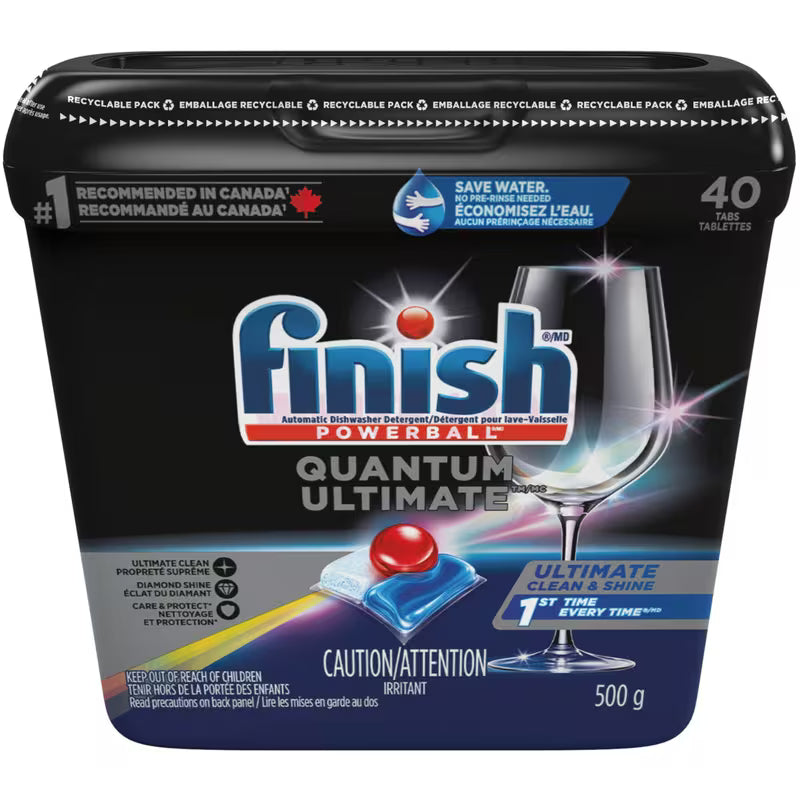 FINISH QUANTUM ULTIMATE 40 pack of 3