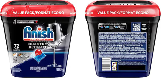FINISH QUANTUM ULTIMATE 72 pack of 3