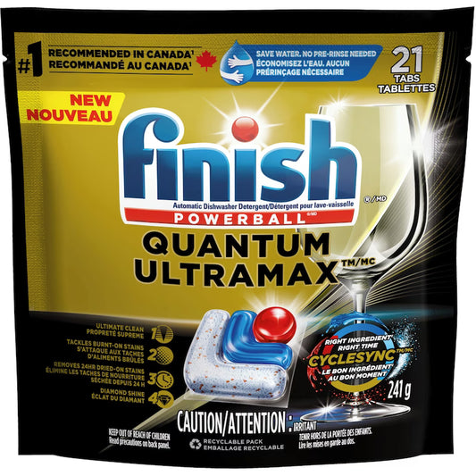 FINISH QUANTUM ULTRAMAX 21 pack of 7