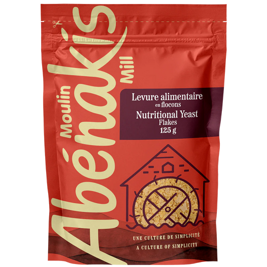 Abernaki Mill - NEW BRAND!   Yeast Flakes   125 g