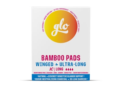 HERE WE FLO *   glo Pads - Sensi Blad., Lon. w/Wings, 10 pds.