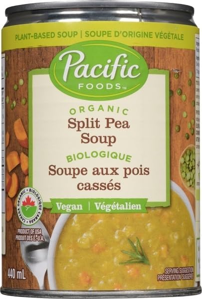 PACIFIC SOUPS - Organic Split Pea Soup    440ml