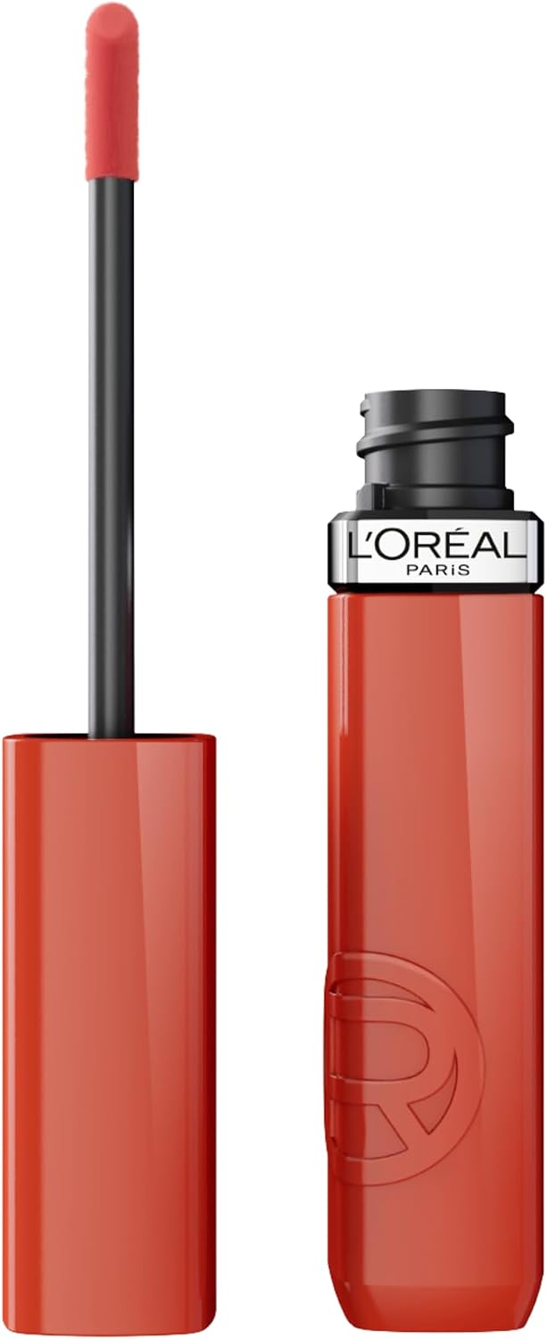 L'OREAL INFALLIBLE LAQUE LIPSTICK WORTH IT pack of 2