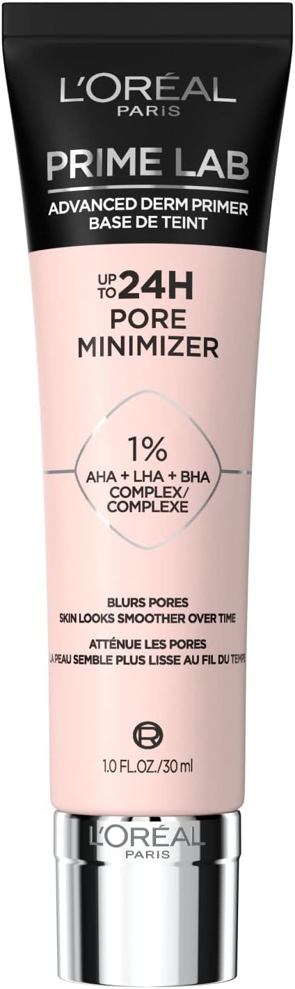L'OREAL PRIME LAB 24H PORE MINIMIZER 30ML pack of 2