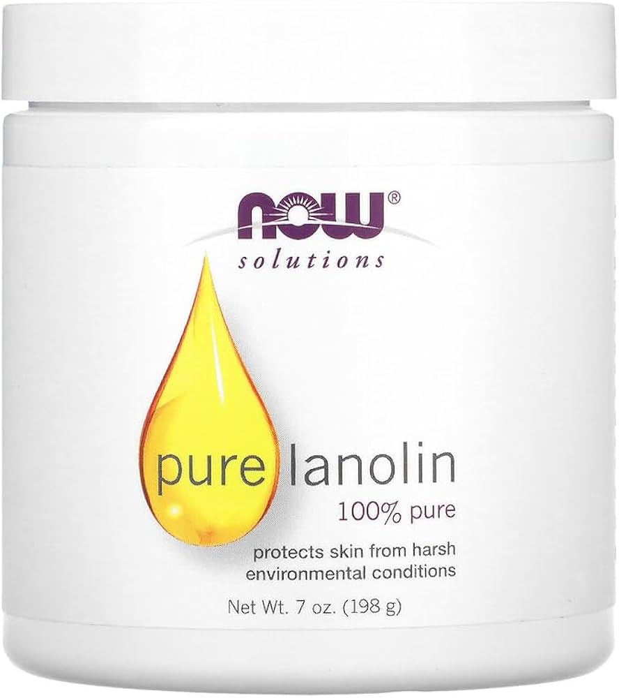 NOW    Lanolin, 100% Pure (Hexane-Free) 198mL