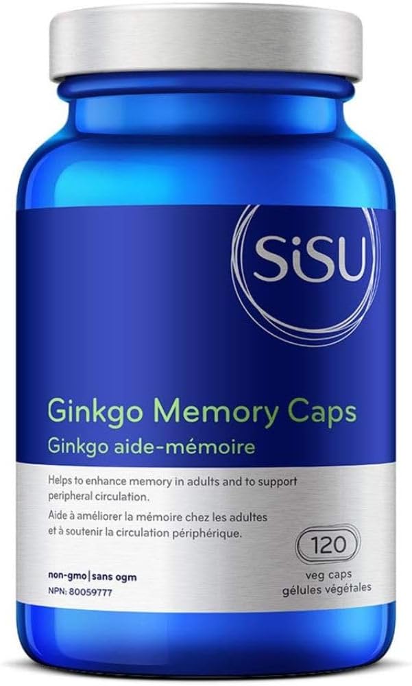 SISU - Ginkgo Memory Caps - 120 Vcaps
