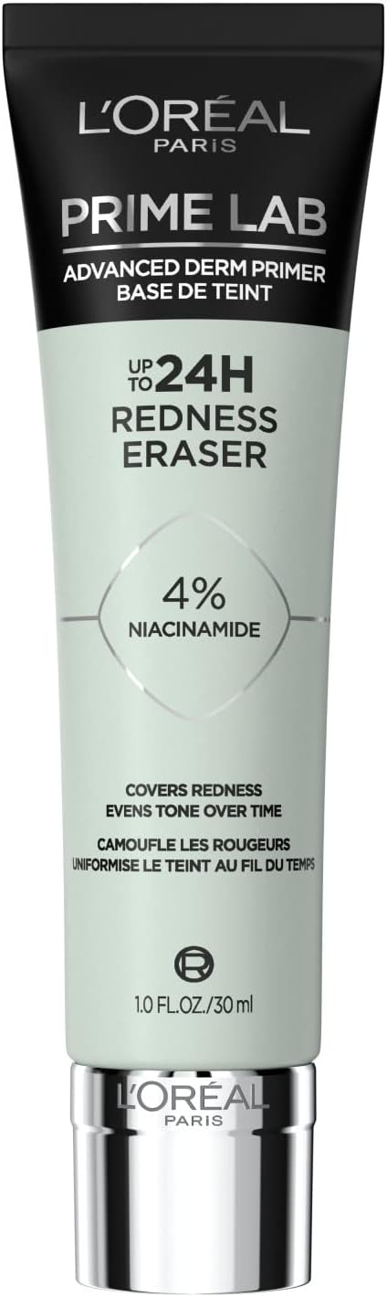 L'OREAL PRIME LAB 24H REDNESS ERASER 30ML pack of 2