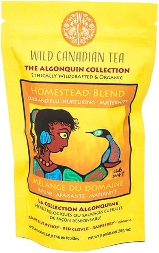 ALGONQUIN TEAS    Org Homestead Blend Tea 28g