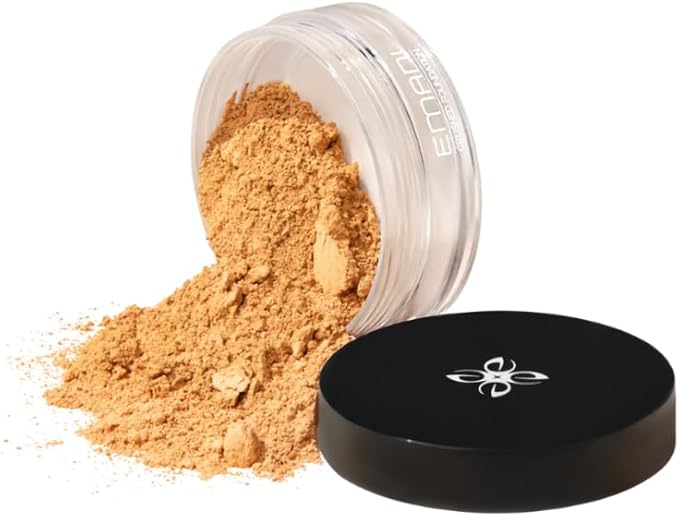 Emani Cosmetics - CRUSHED FOUNDATION - Vanilla (LIGHT) Crushed Foundation Powder
