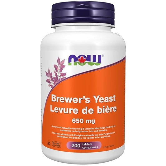 NOW - Brewer's Yeast 650mg 200tab