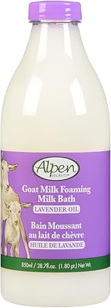 ALPEN SECRETS FOAM BATH GOAT MILK 850ML