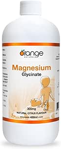 Orange Naturals      Magnesium Glycinate 300mg - Liquid      450 mL