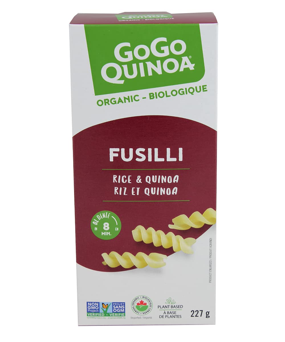 Gogo Quinoa   Pasta   Fusilli 227G