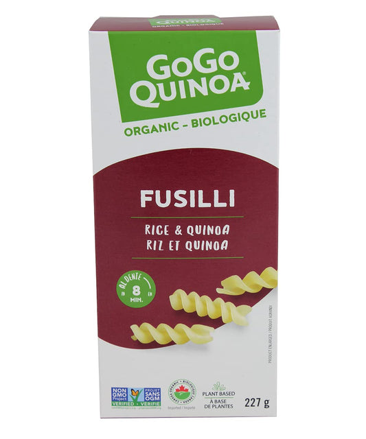 Gogo Quinoa   Pasta   Fusilli 227G