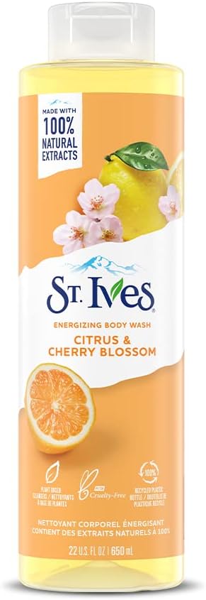 ST-IVES BODY WASH CITRUS & CHERRY BLOSSOM 650ML
