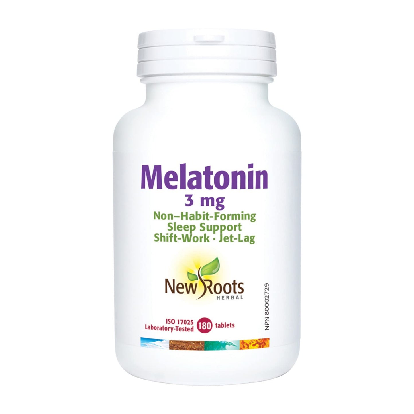 NEW ROOTS   Melatonin 3  mg    180 tablets